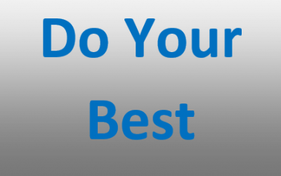 Is doing your best good enough? The Choose You Project